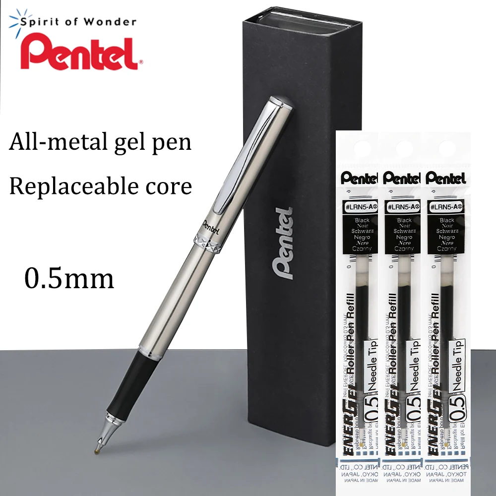 Pentel Pen Energel - Japanese Pentel Metal Gel Pen K600