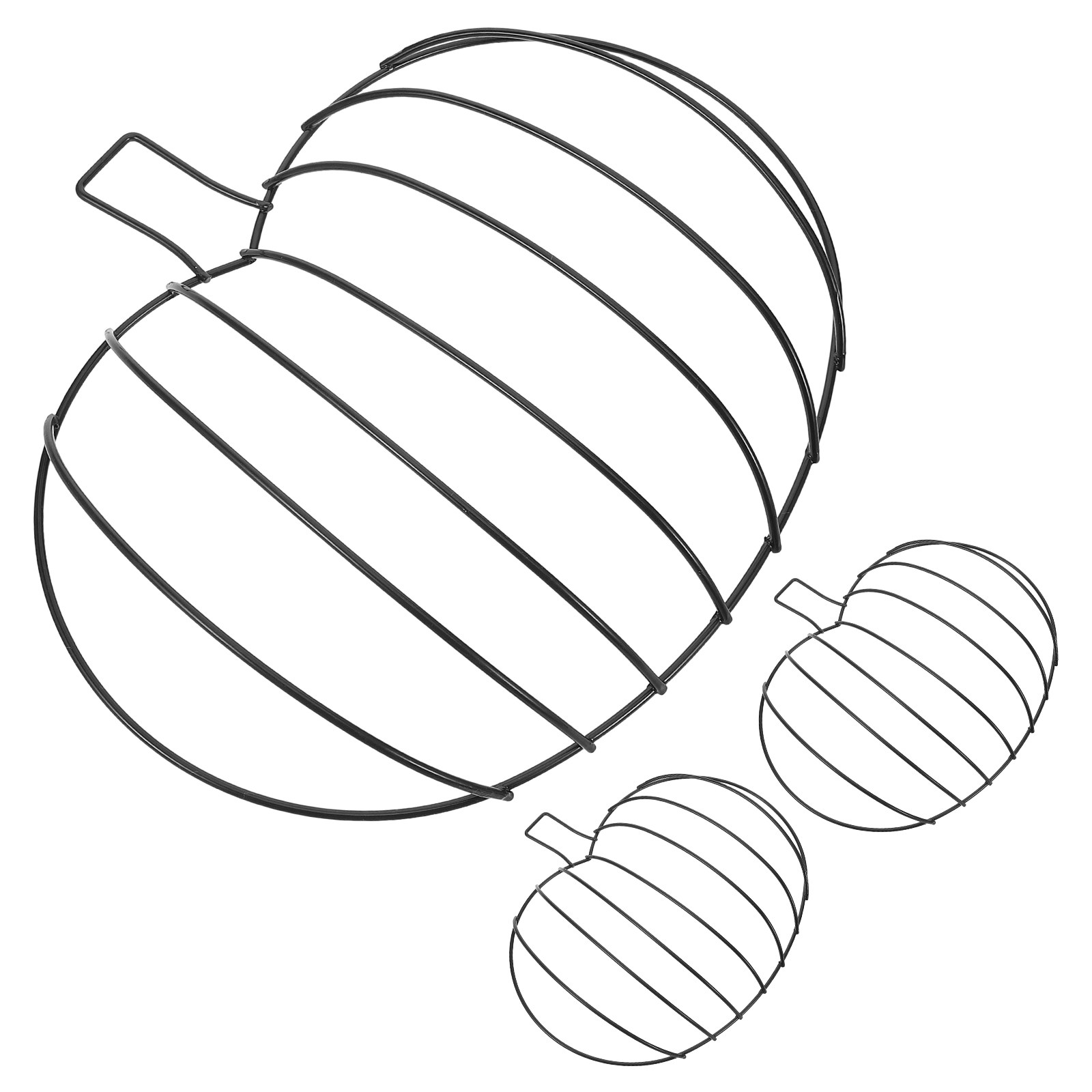 3Pcs Metal Pumpkin Wreath Fram - Wreath Form Wire recension och pris
