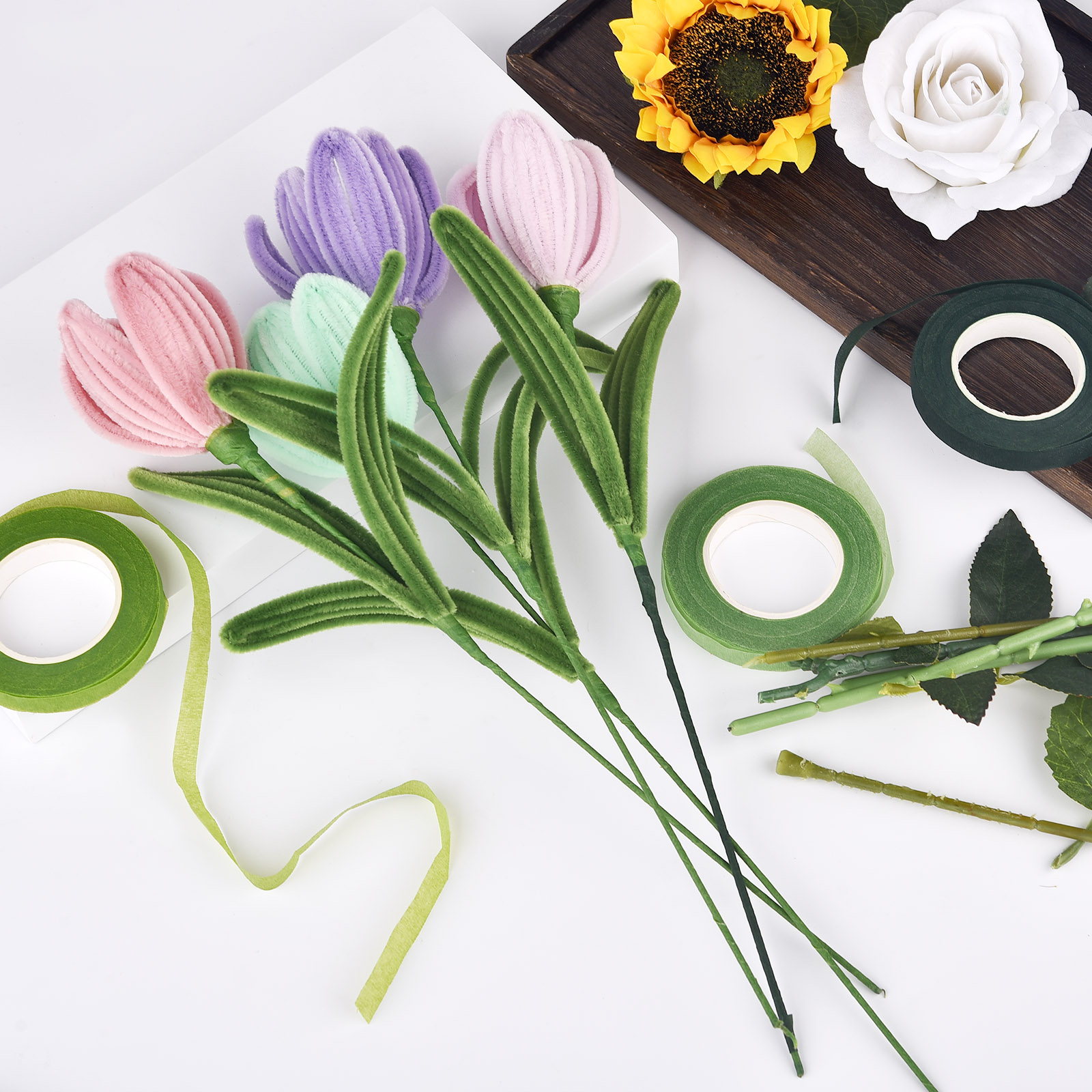 30yards Floral Stem Tape Corsa - Florist Flower Supply recension och pris