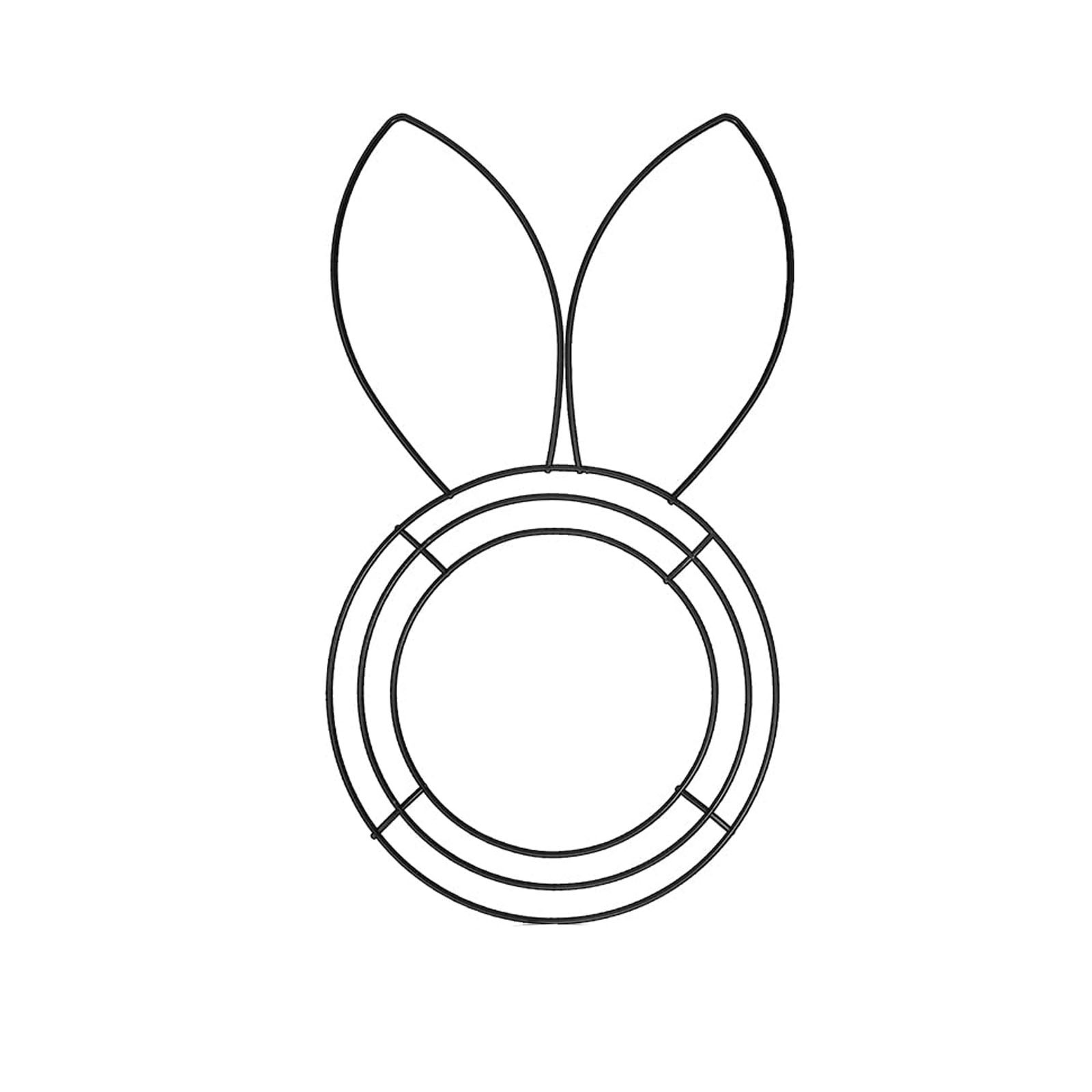 Easter Bunny Shaped Wire Wreat - Wreath Form Wire recension och pris