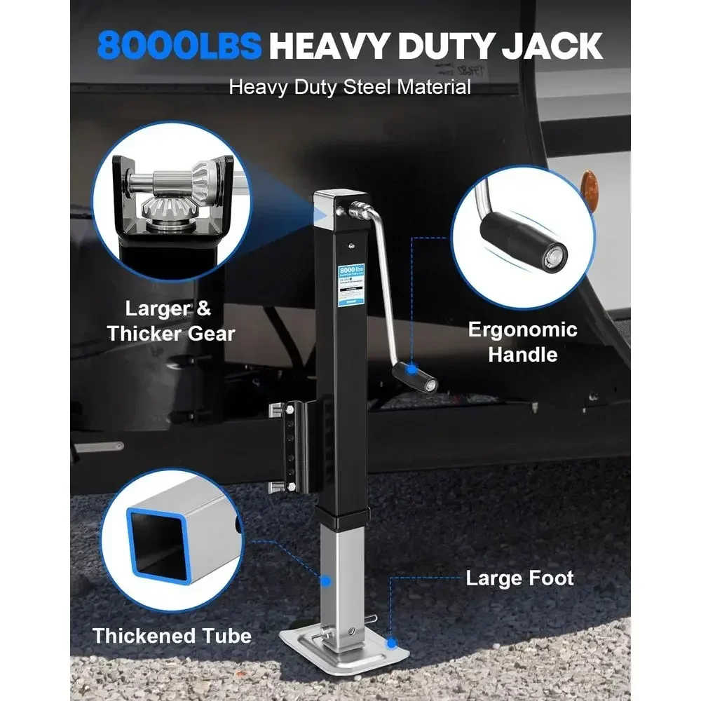 8000 lbs Trailer Jack Heavy Du - B&J Florist Supply Nyc recension och pris