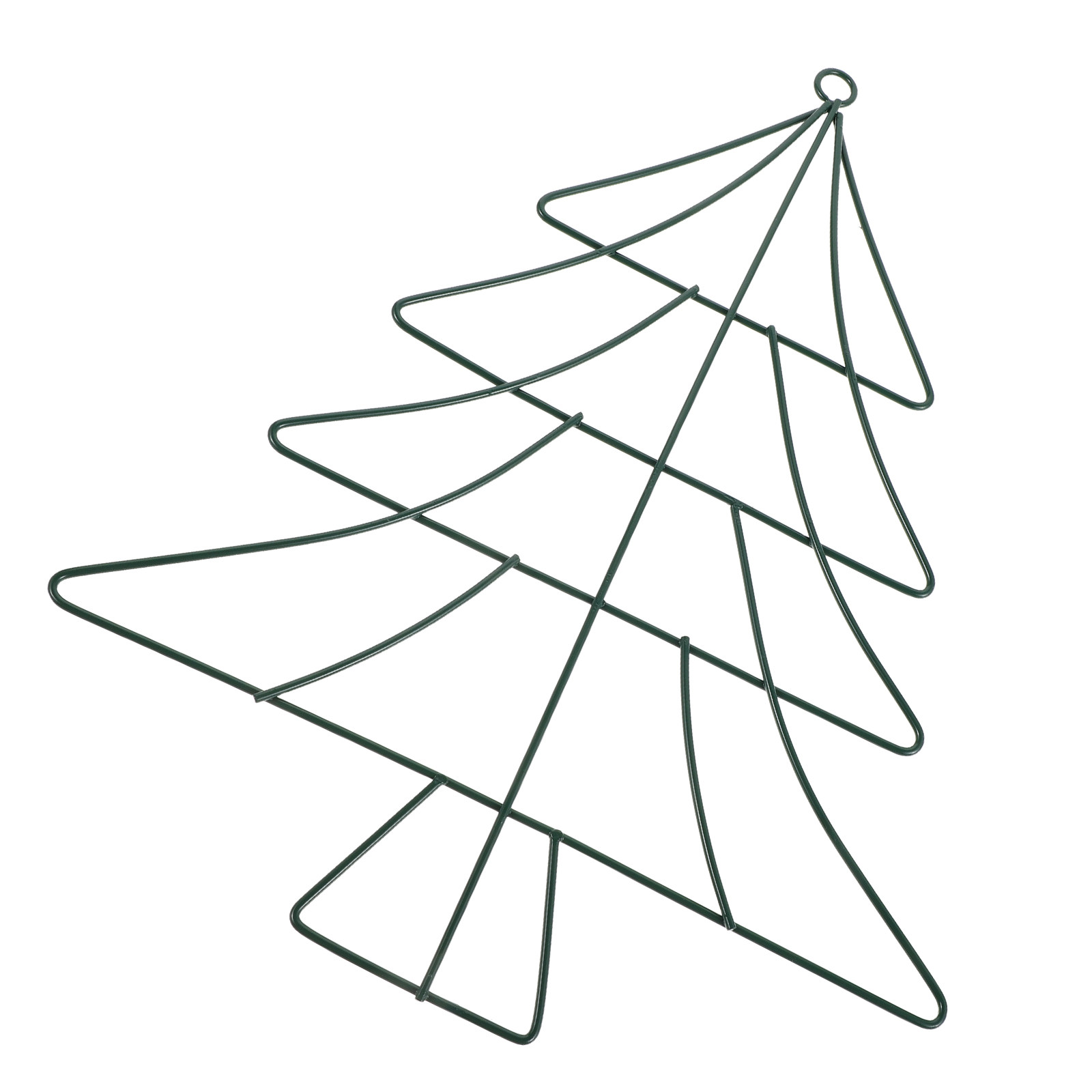 Christmas Tree Shaped Iron Wre - Wreath Form Wire recension och pris