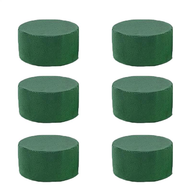 6Pcs Round Floral Foam Bricks  - Florist Flower Supply recension och pris