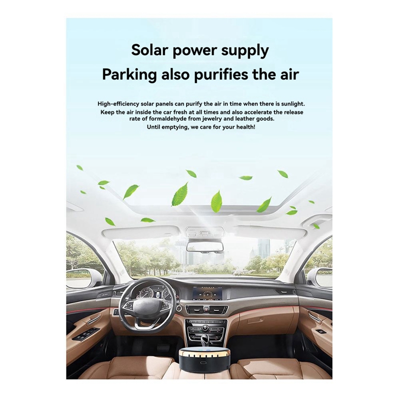 Air Purifier Solar Powered Usb - B&J Florist Supply Nyc recension och pris