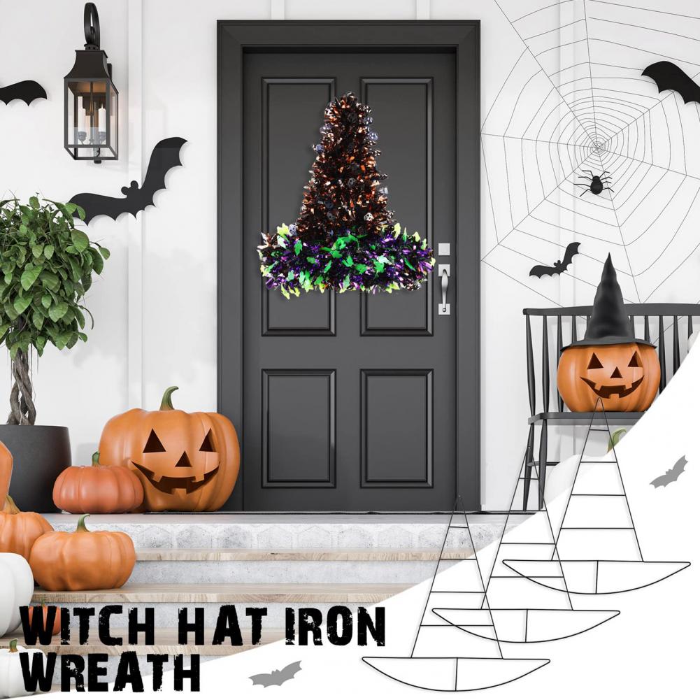 Hanging Wreath Form Halloween  - Wreath Form Wire recension och pris