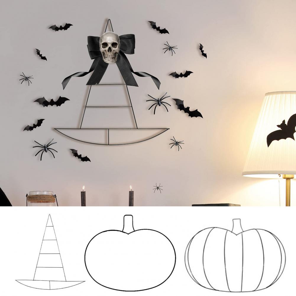 Hanging Wreath Form Halloween  - Wreath Form Wire recension och pris