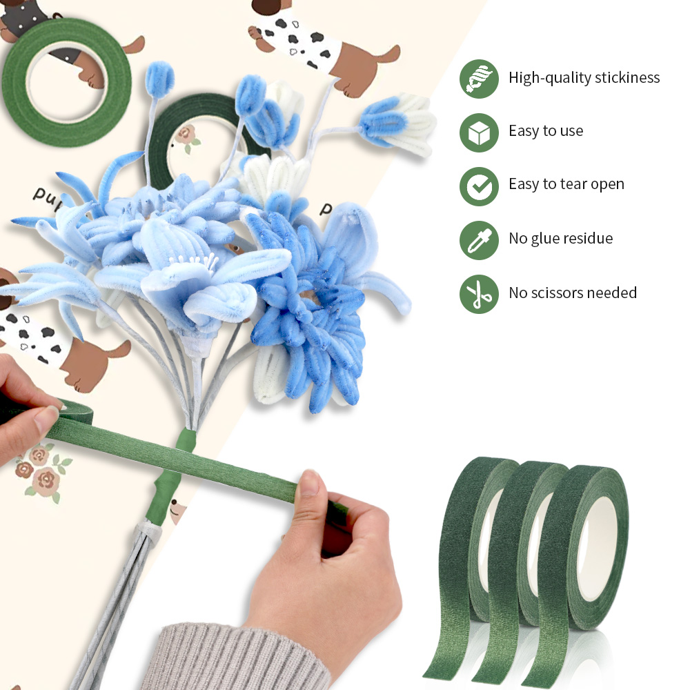 Floriculture Tape Self-adhesiv - Florist Flower Supply recension och pris
