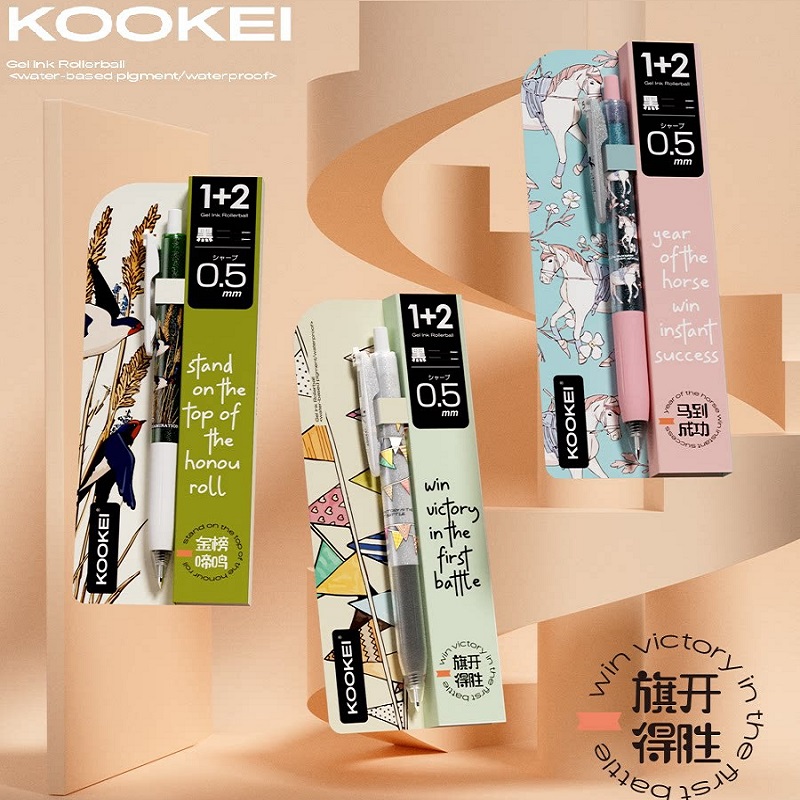KOOKEI Golden List Success Gel - Pentel Pen Energel recension och pris