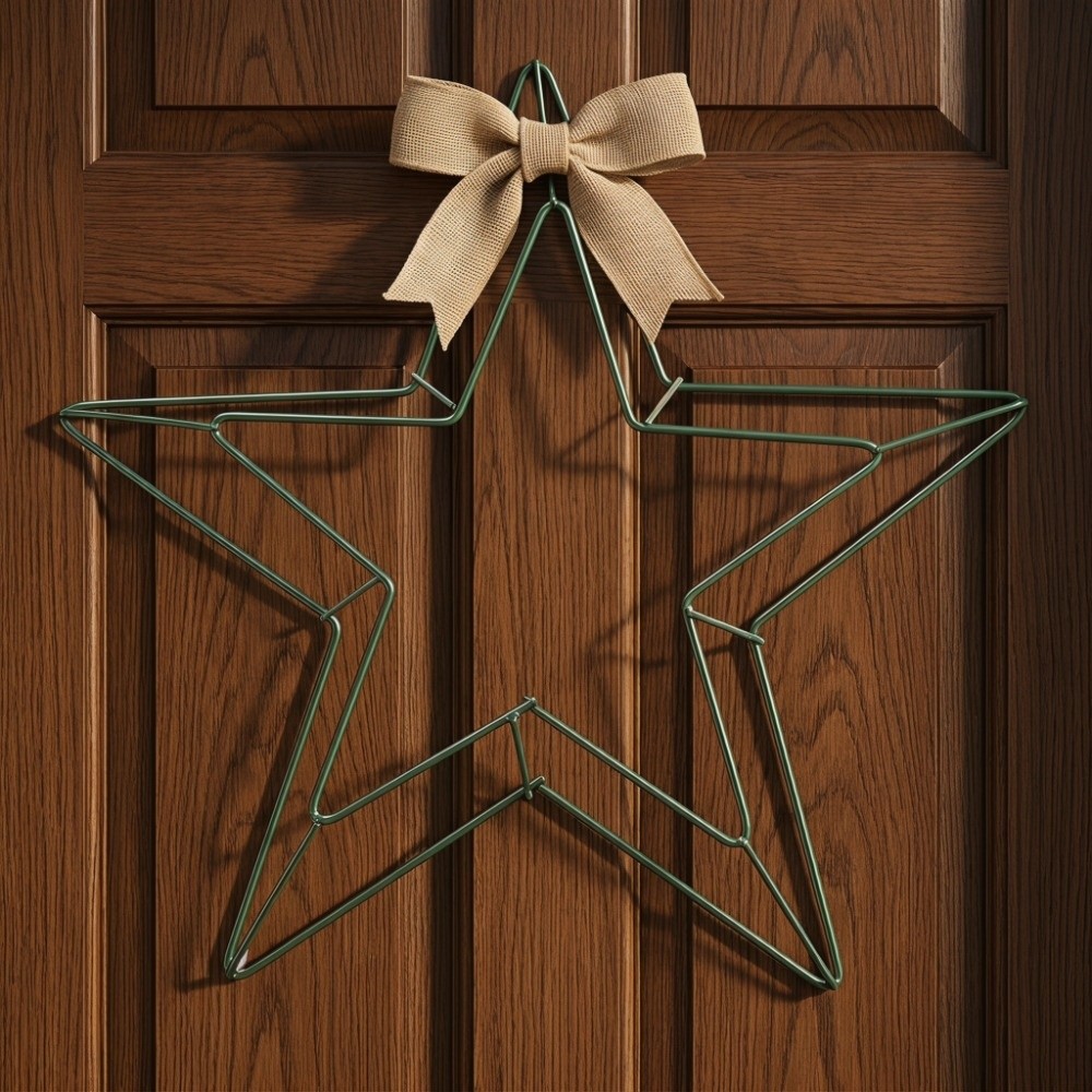 Festive Hanging Metal Wire Sta - Wreath Form Wire recension och pris