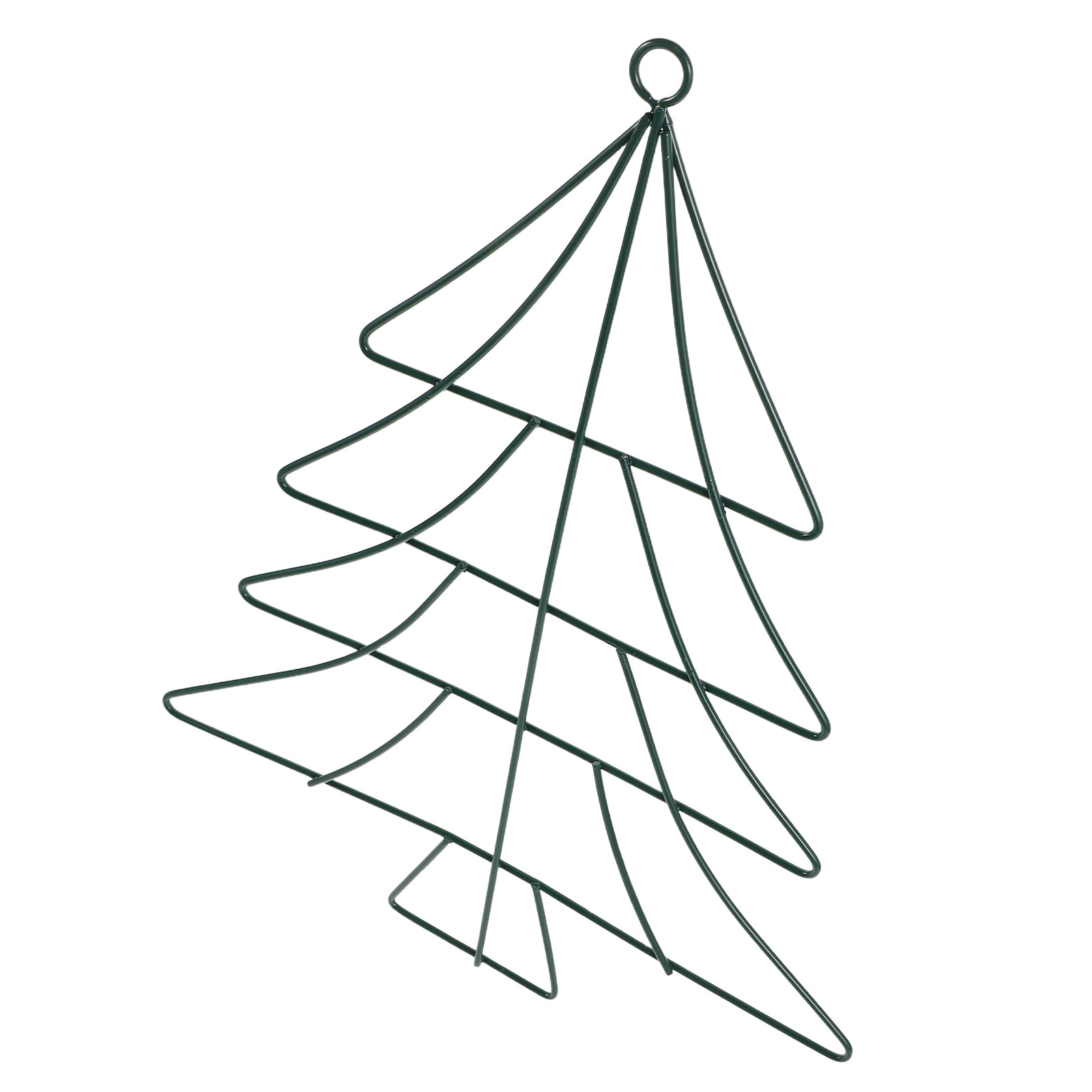 Christmas Tree Shaped Metal Wr - Wreath Form Wire recension och pris